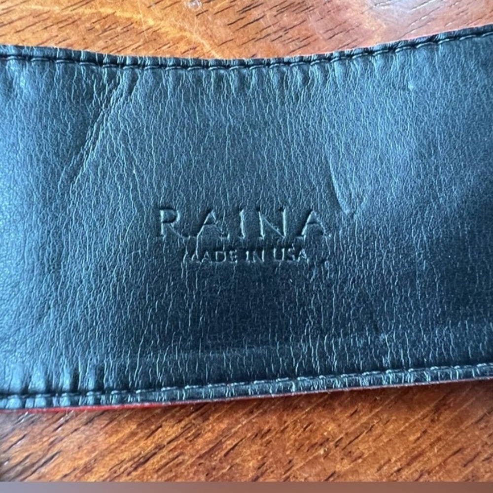 Raina Red Leather Belt - Picture 9 of 9